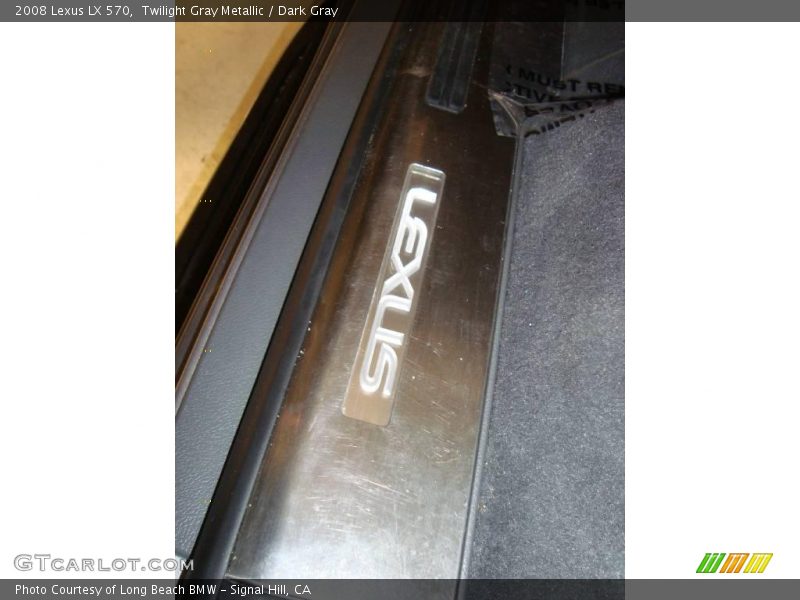 Twilight Gray Metallic / Dark Gray 2008 Lexus LX 570
