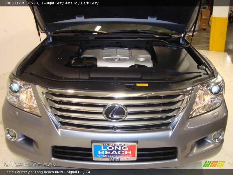 Twilight Gray Metallic / Dark Gray 2008 Lexus LX 570