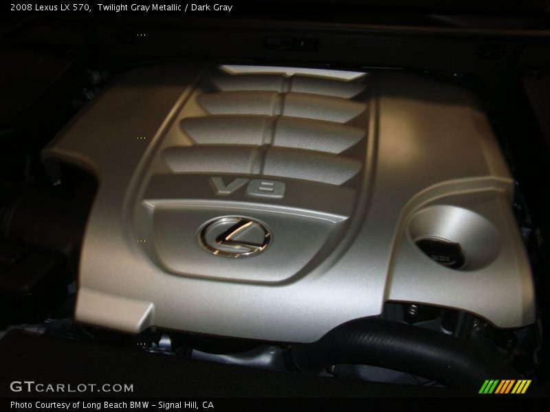 Twilight Gray Metallic / Dark Gray 2008 Lexus LX 570