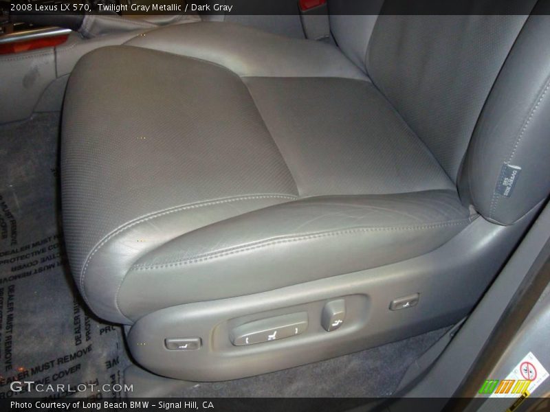 Twilight Gray Metallic / Dark Gray 2008 Lexus LX 570