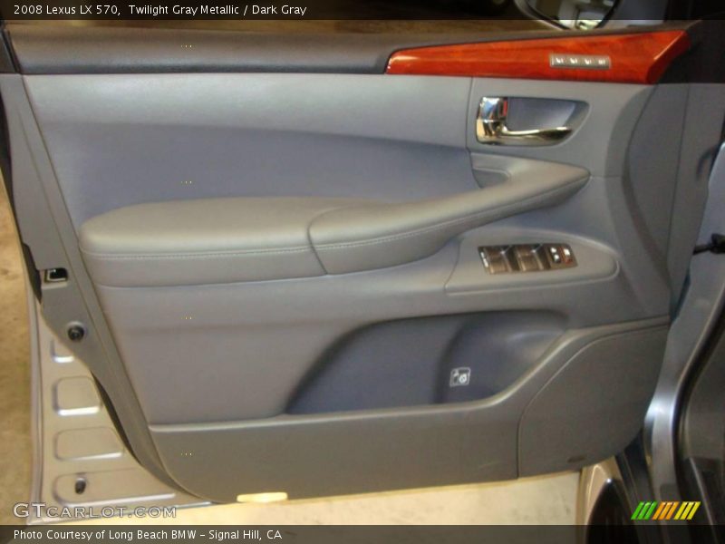 Twilight Gray Metallic / Dark Gray 2008 Lexus LX 570