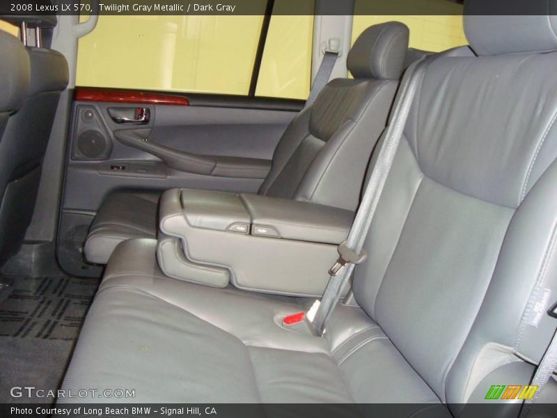 Twilight Gray Metallic / Dark Gray 2008 Lexus LX 570