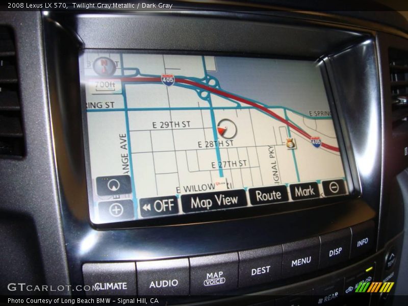 Twilight Gray Metallic / Dark Gray 2008 Lexus LX 570