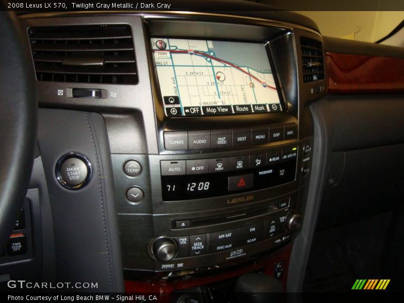 Twilight Gray Metallic / Dark Gray 2008 Lexus LX 570