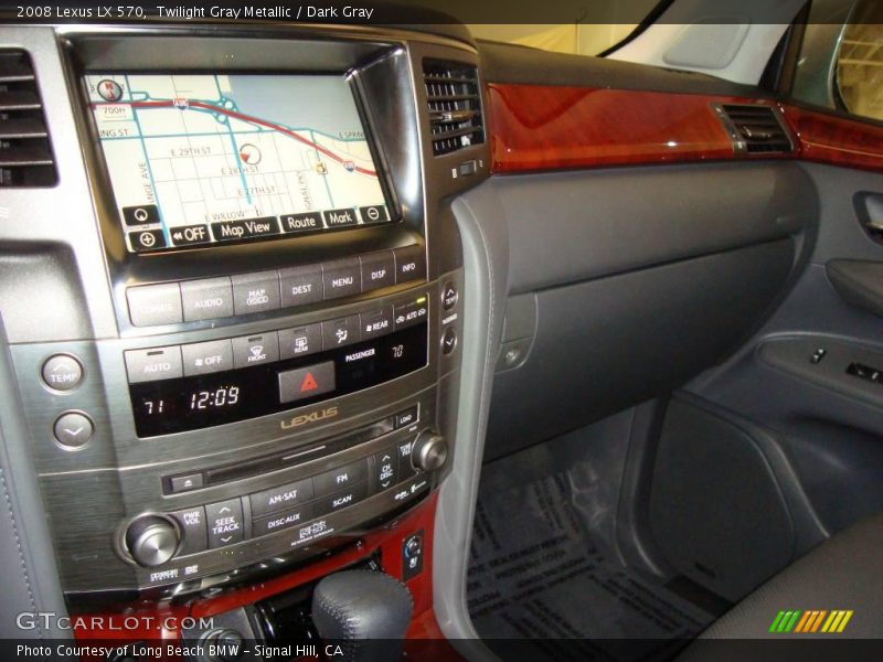 Twilight Gray Metallic / Dark Gray 2008 Lexus LX 570