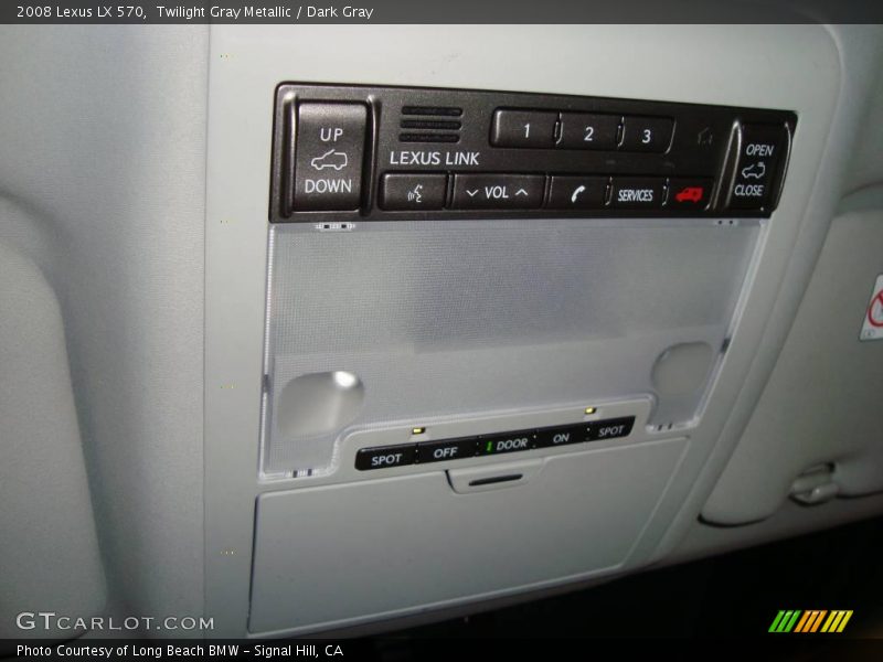 Twilight Gray Metallic / Dark Gray 2008 Lexus LX 570