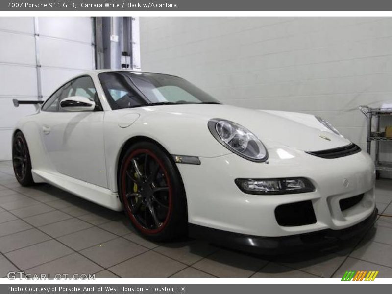 Carrara White / Black w/Alcantara 2007 Porsche 911 GT3