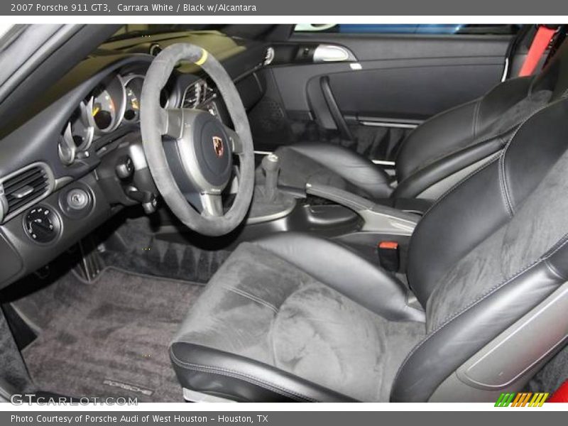 Carrara White / Black w/Alcantara 2007 Porsche 911 GT3