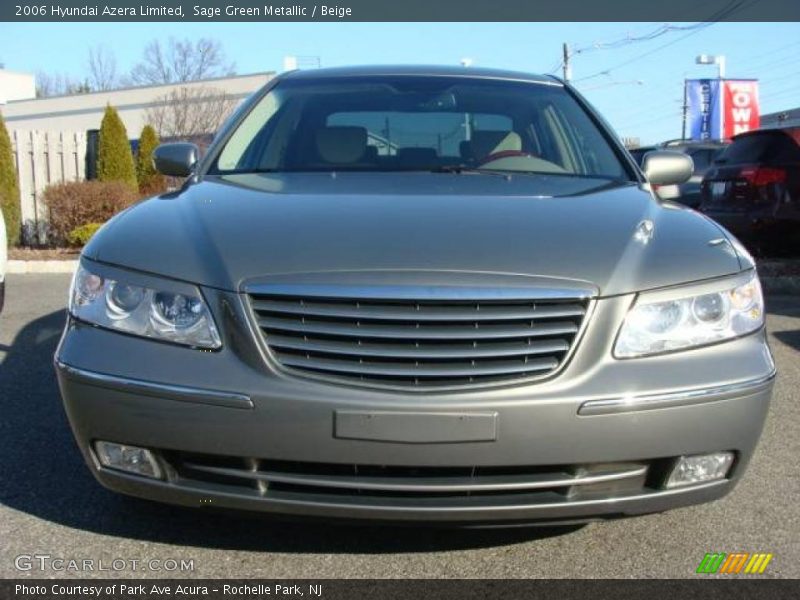 Sage Green Metallic / Beige 2006 Hyundai Azera Limited