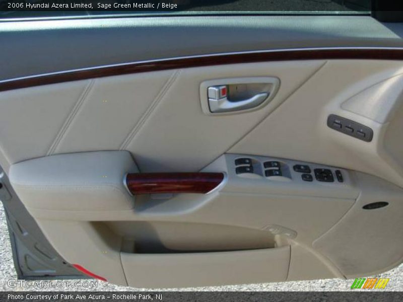 Sage Green Metallic / Beige 2006 Hyundai Azera Limited