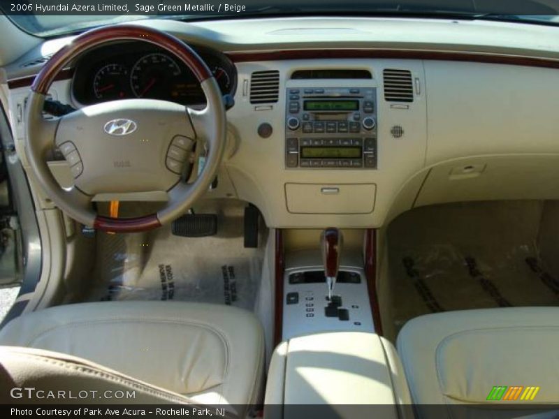 Sage Green Metallic / Beige 2006 Hyundai Azera Limited