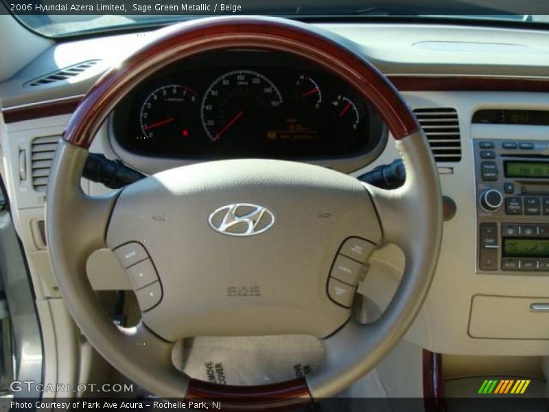 Sage Green Metallic / Beige 2006 Hyundai Azera Limited