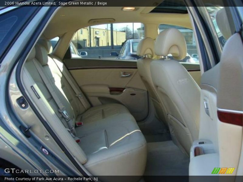 Sage Green Metallic / Beige 2006 Hyundai Azera Limited