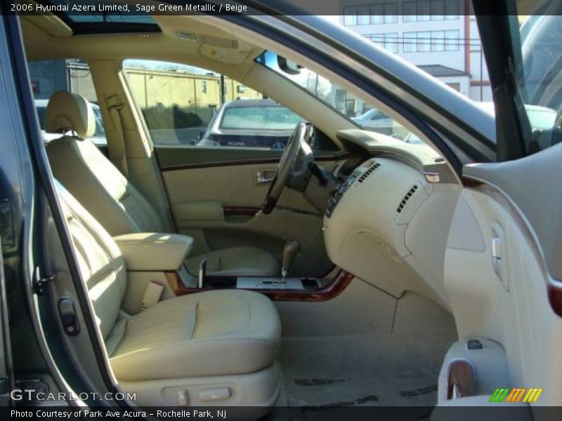 Sage Green Metallic / Beige 2006 Hyundai Azera Limited