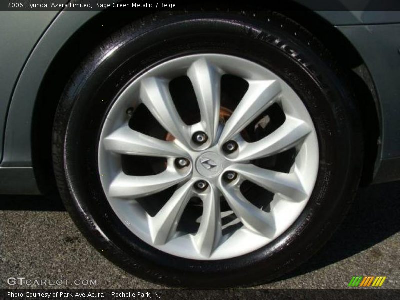 Sage Green Metallic / Beige 2006 Hyundai Azera Limited