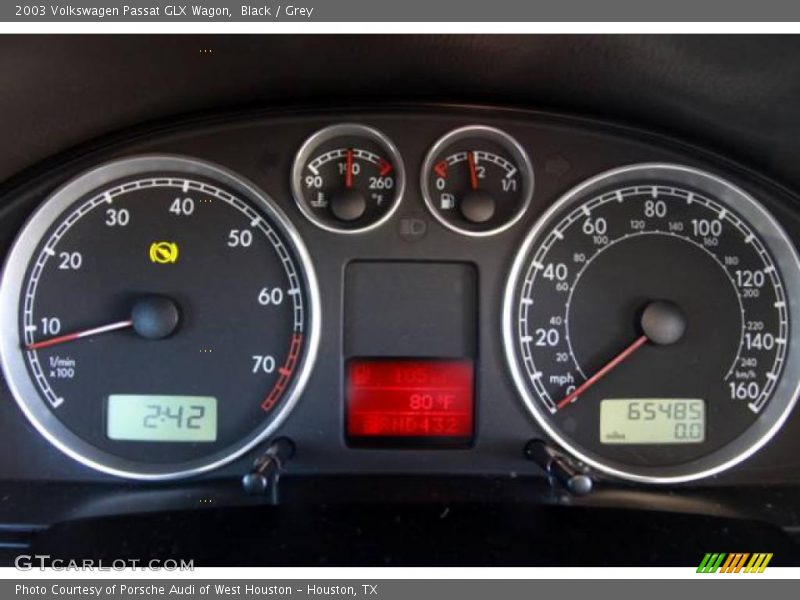 Black / Grey 2003 Volkswagen Passat GLX Wagon