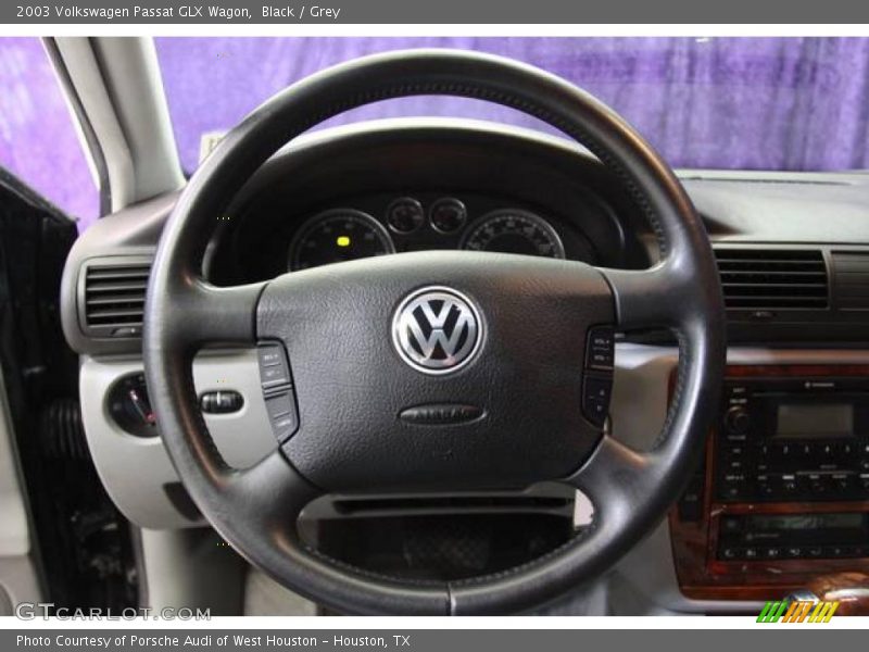 Black / Grey 2003 Volkswagen Passat GLX Wagon