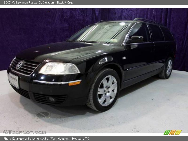 Black / Grey 2003 Volkswagen Passat GLX Wagon