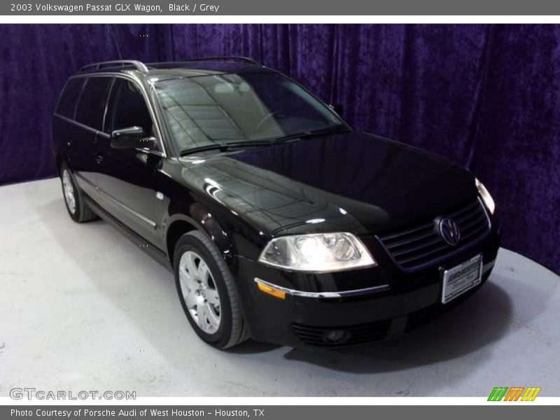 Black / Grey 2003 Volkswagen Passat GLX Wagon