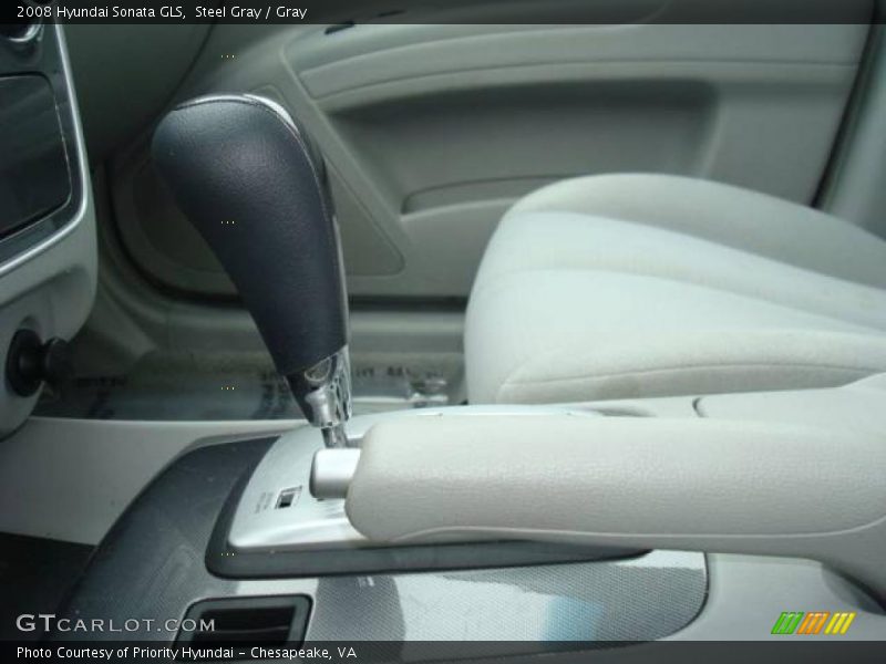 Steel Gray / Gray 2008 Hyundai Sonata GLS