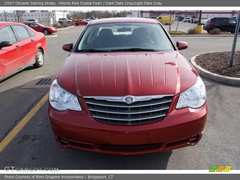 Inferno Red Crystal Pearl / Dark Slate Gray/Light Slate Gray 2007 Chrysler Sebring Sedan
