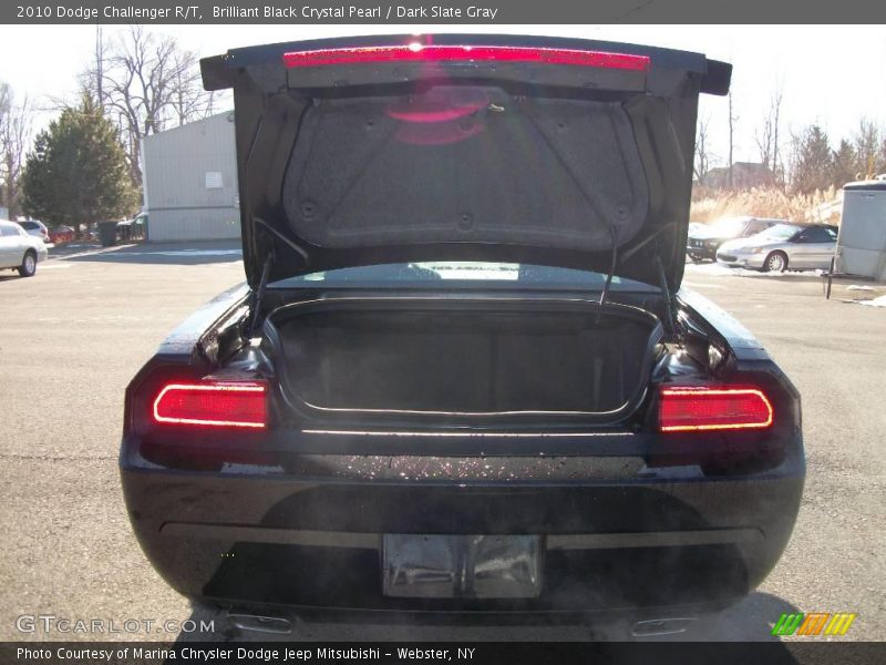 Brilliant Black Crystal Pearl / Dark Slate Gray 2010 Dodge Challenger R/T