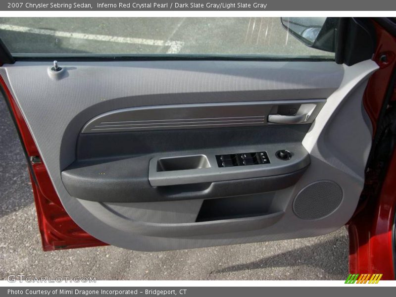 Inferno Red Crystal Pearl / Dark Slate Gray/Light Slate Gray 2007 Chrysler Sebring Sedan