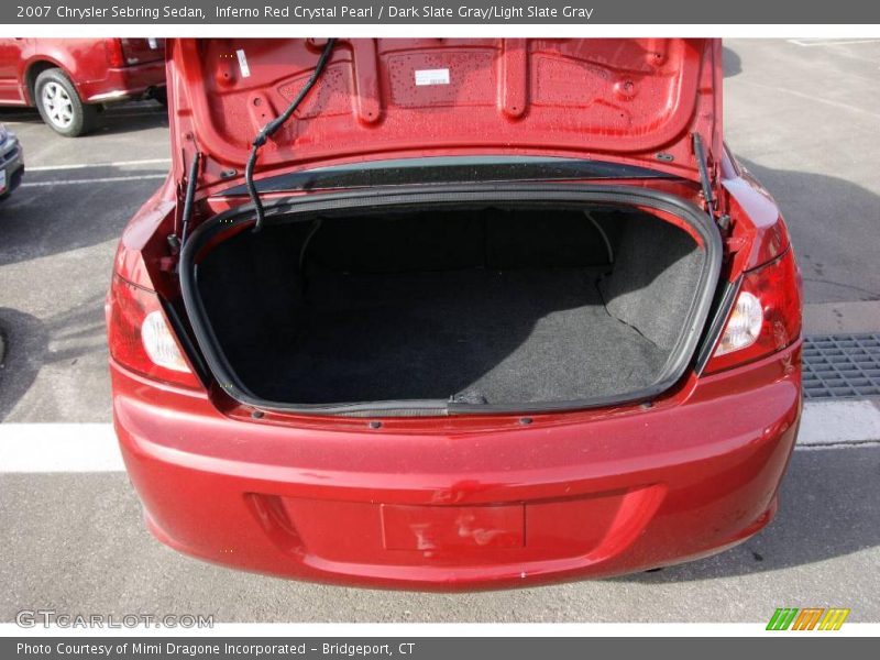 Inferno Red Crystal Pearl / Dark Slate Gray/Light Slate Gray 2007 Chrysler Sebring Sedan