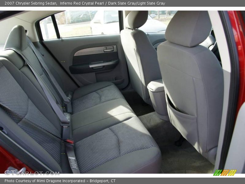 Inferno Red Crystal Pearl / Dark Slate Gray/Light Slate Gray 2007 Chrysler Sebring Sedan