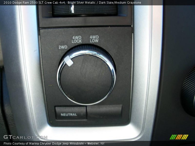 Bright Silver Metallic / Dark Slate/Medium Graystone 2010 Dodge Ram 2500 SLT Crew Cab 4x4