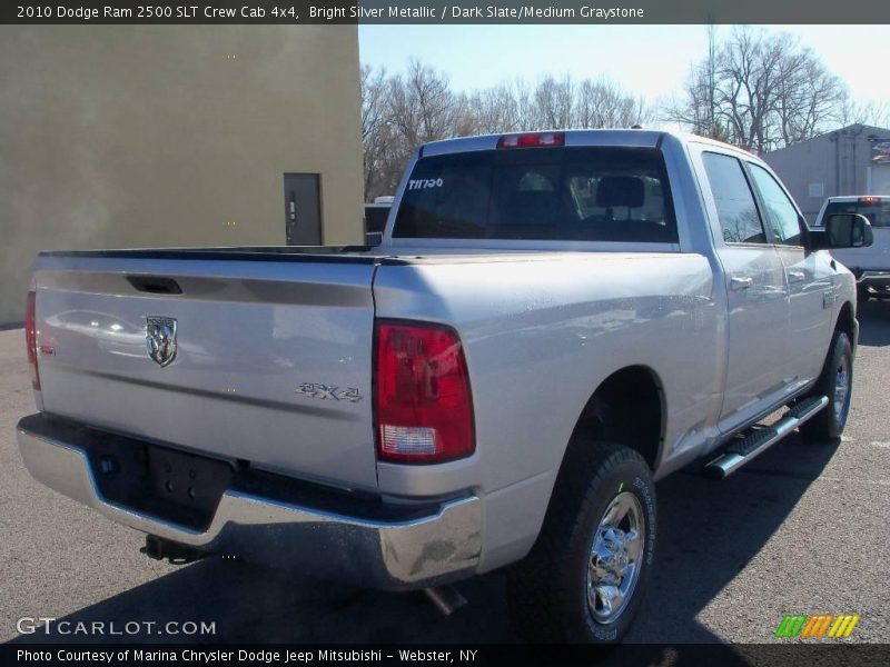 Bright Silver Metallic / Dark Slate/Medium Graystone 2010 Dodge Ram 2500 SLT Crew Cab 4x4