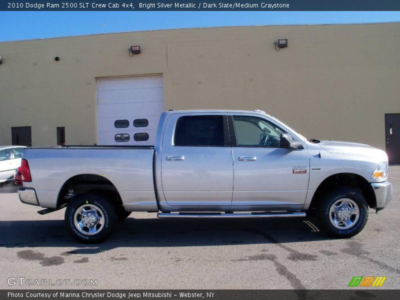 Bright Silver Metallic / Dark Slate/Medium Graystone 2010 Dodge Ram 2500 SLT Crew Cab 4x4