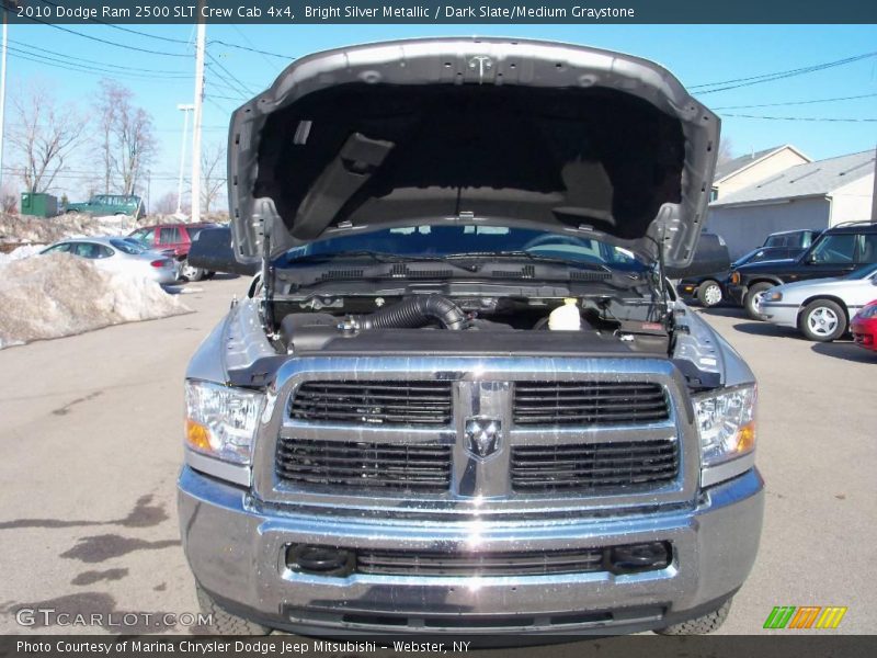 Bright Silver Metallic / Dark Slate/Medium Graystone 2010 Dodge Ram 2500 SLT Crew Cab 4x4