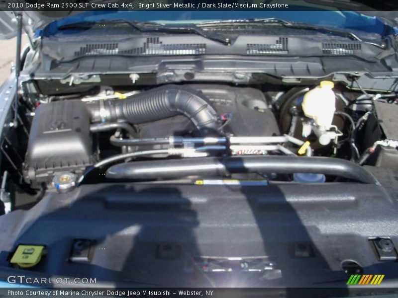 Bright Silver Metallic / Dark Slate/Medium Graystone 2010 Dodge Ram 2500 SLT Crew Cab 4x4