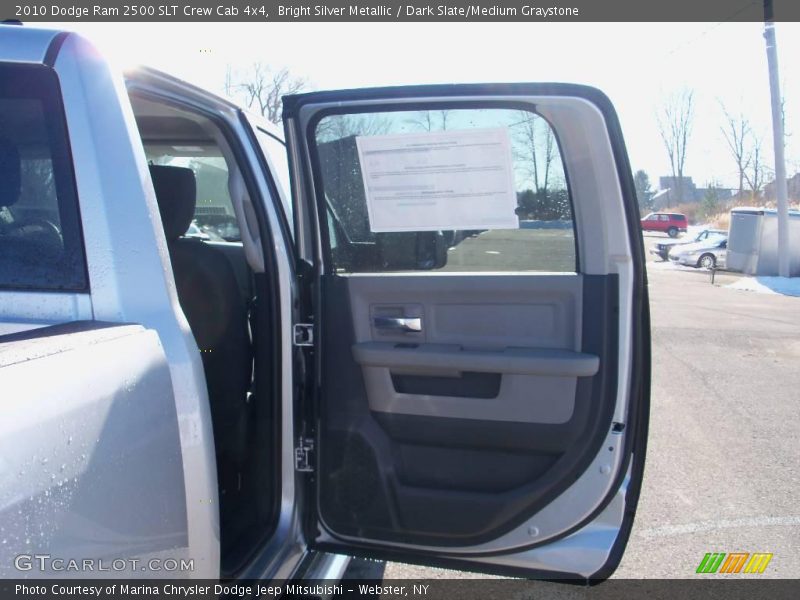 Bright Silver Metallic / Dark Slate/Medium Graystone 2010 Dodge Ram 2500 SLT Crew Cab 4x4