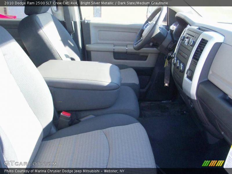 Bright Silver Metallic / Dark Slate/Medium Graystone 2010 Dodge Ram 2500 SLT Crew Cab 4x4