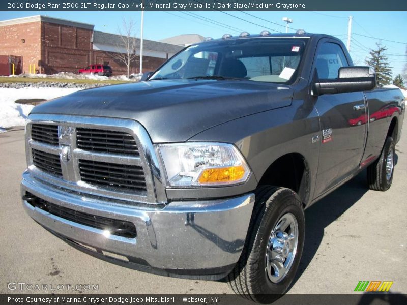 Mineral Gray Metallic / Dark Slate/Medium Graystone 2010 Dodge Ram 2500 SLT Regular Cab 4x4