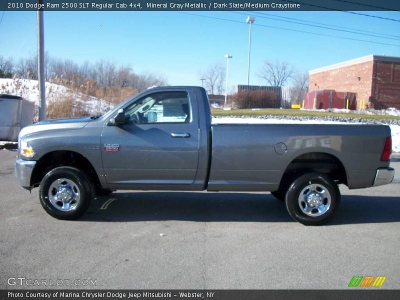 Mineral Gray Metallic / Dark Slate/Medium Graystone 2010 Dodge Ram 2500 SLT Regular Cab 4x4