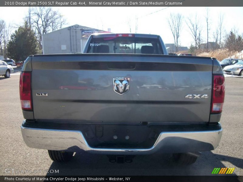 Mineral Gray Metallic / Dark Slate/Medium Graystone 2010 Dodge Ram 2500 SLT Regular Cab 4x4