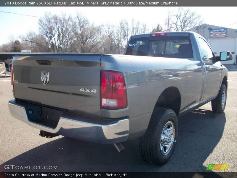 Mineral Gray Metallic / Dark Slate/Medium Graystone 2010 Dodge Ram 2500 SLT Regular Cab 4x4