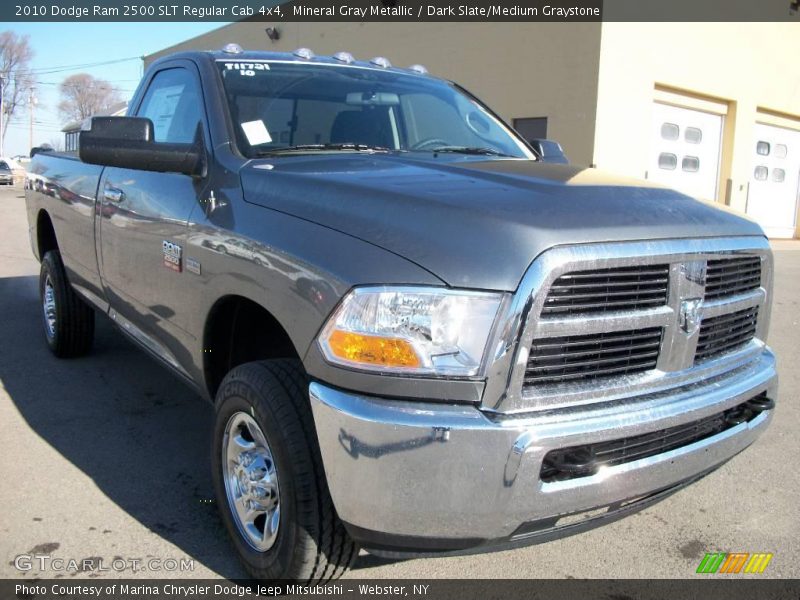 Mineral Gray Metallic / Dark Slate/Medium Graystone 2010 Dodge Ram 2500 SLT Regular Cab 4x4