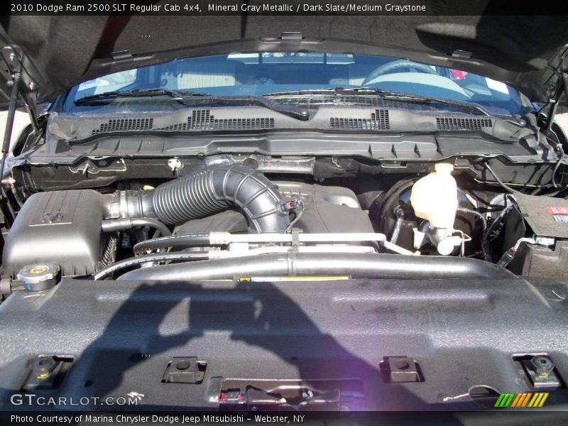 Mineral Gray Metallic / Dark Slate/Medium Graystone 2010 Dodge Ram 2500 SLT Regular Cab 4x4
