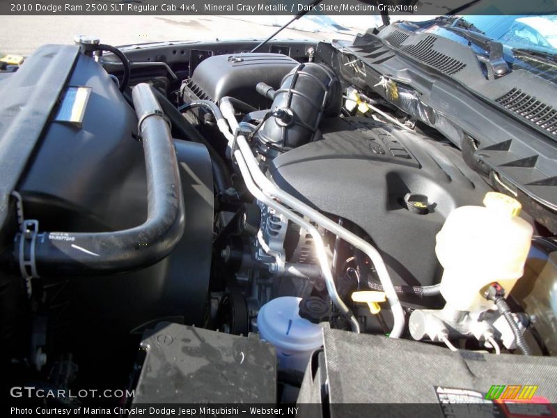 Mineral Gray Metallic / Dark Slate/Medium Graystone 2010 Dodge Ram 2500 SLT Regular Cab 4x4