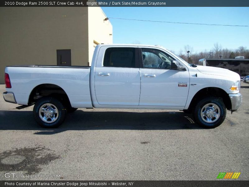 Bright White / Dark Slate/Medium Graystone 2010 Dodge Ram 2500 SLT Crew Cab 4x4