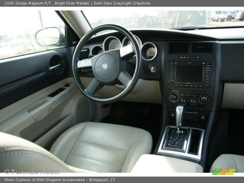 Bright Silver Metallic / Dark Slate Gray/Light Graystone 2005 Dodge Magnum R/T