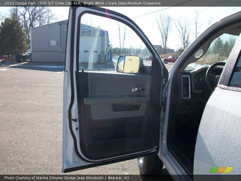 Bright White / Dark Slate/Medium Graystone 2010 Dodge Ram 2500 SLT Crew Cab 4x4