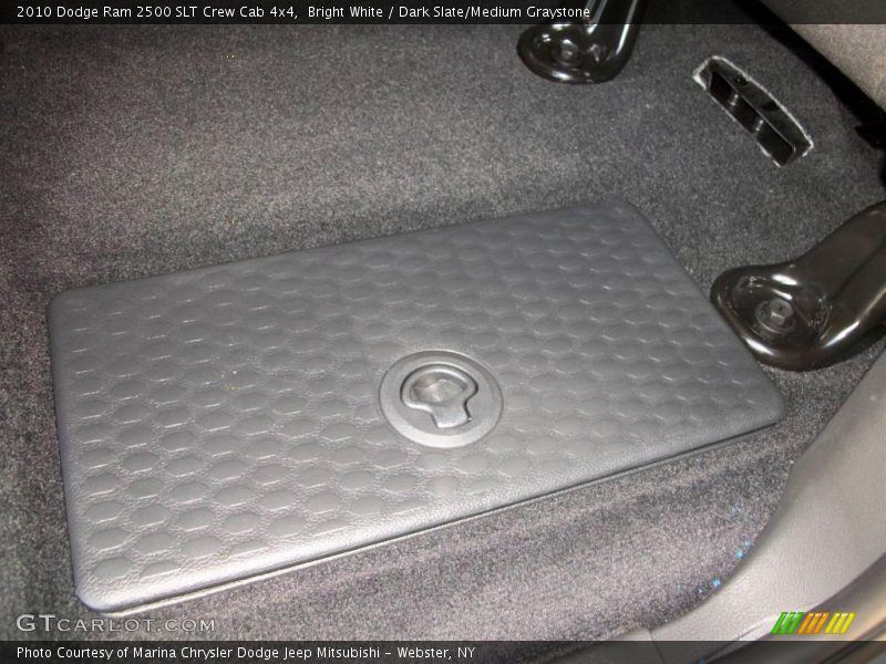 Bright White / Dark Slate/Medium Graystone 2010 Dodge Ram 2500 SLT Crew Cab 4x4