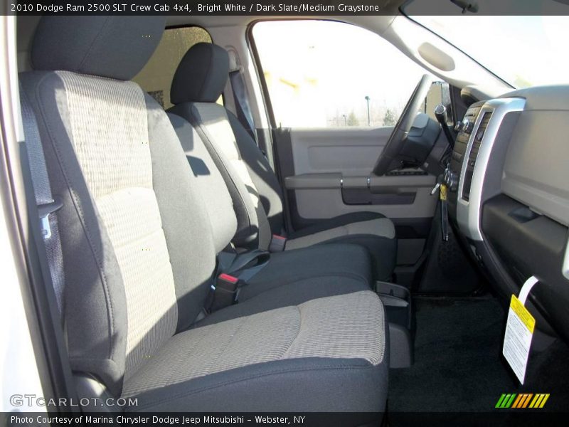 Bright White / Dark Slate/Medium Graystone 2010 Dodge Ram 2500 SLT Crew Cab 4x4