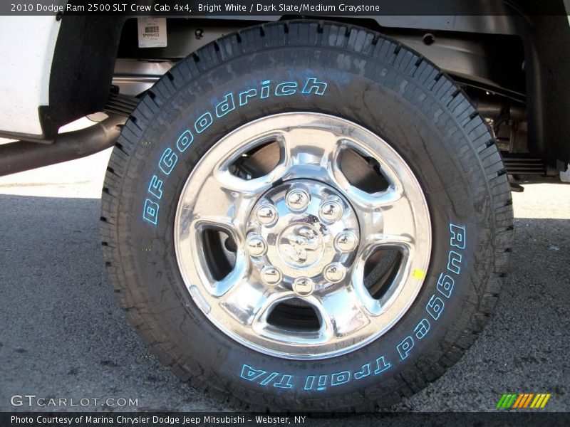 Bright White / Dark Slate/Medium Graystone 2010 Dodge Ram 2500 SLT Crew Cab 4x4