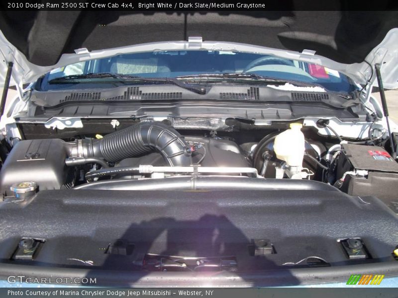 Bright White / Dark Slate/Medium Graystone 2010 Dodge Ram 2500 SLT Crew Cab 4x4